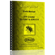 Image of the Caterpillar D7F Crawler Parts Manual (S/N 93N1-93N1174) (93N1-93N1174) - pdf preview below Image of Caterpillar D7F Crawler Parts Manual (S/N 93N1-93N1174) (93N1-93N1174)
