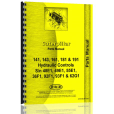 Image to represent Caterpillar 161 Hydraulic Control Attachment Parts Manual (SN# 62G1 & Up) Caterpillar 161 Hydraulic Control Attachment Parts Manual (SN# 62G1 & Up)