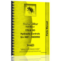 Caterpillar D8 Crawler 183 Hydraulic Control Attachment Parts Manual (SN# 35A1 & Up, 36E1-36E8992) (35A1+)
