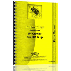 Caterpillar R4 Crawler Parts Manual