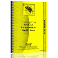 Caterpillar 10 Grader Parts Manual (SN# 9F1-9F2084) (Chassis)