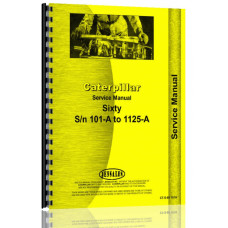 Caterpillar 60 Crawler Service Manual (S/N 101A,2210A) Caterpillar 60 Crawler Service Manual (S/N 101A,2210A)
