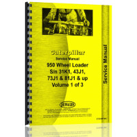 Caterpillar 950 Wheel Loader Service Manual (SN# 49U1 & Up) Caterpillar 950 Wheel Loader Service Manual (SN# 49U1 & Up)