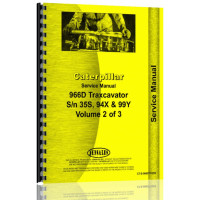 Caterpillar 966D Wheel Loader Service Manual (SN# 35S) Caterpillar 966D Wheel Loader Service Manual (SN# 35S)