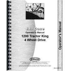 Image of the Case 1200 Tractor Operators Manual (4WD Traction King) - pdf preview below Image of Case 1200 Tractor Operators Manual (4WD Traction King)