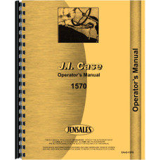 Case 1570 Tractor Operators Manual Case 1570 Tractor Operators Manual