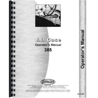 Case 385 Tractor Operators Manual Case 385 Tractor Operators Manual