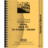 Case 440 Tractor Operators Manual (SN# 6144001-8262800)