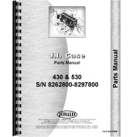 Case 430 Tractor Parts Manual (SN# 8262800-8297800) (Agricultural)