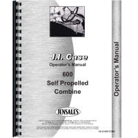 Case 600 Combine Operators Manual