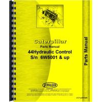 Caterpillar D8 Crawler #44 Hydraulic Control Attachment Parts Manual (SN# 1H1-1H9999, 2U1-2U23537, 8R1-8R9999, 13A1-13A3703, 14