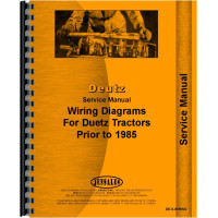 Deutz (Allis) D8006 Tractor Wiring Diagram Service Manual (Wiring Diagrams)