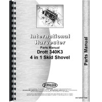 International Harvester T340 Crawler Drott Shovel Loader Attachment Parts Manual
