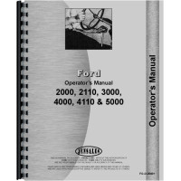 Ford 3055 Tractor Operators Manual (1970-1974)