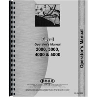 Ford 5000 Tractor Operators Manual (1968-1975) (4-Cyl)