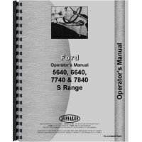 Ford 7840 Tractor Operators Manual (Diesel)