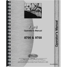 Ford 8700 Tractor Operators Manual Ford 8700 Tractor Operators Manual