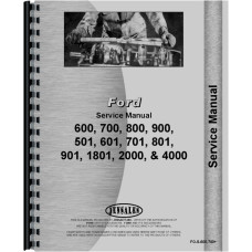 Ford 851 Tractor Service Manual (1957-1961) Ford 851 Tractor Service Manual (1957-1961)