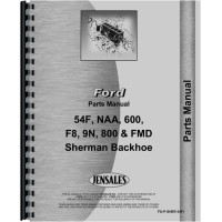 Ford NAA Sherman 54F Backhoe Attachment Parts Manual (Sherman)