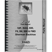 Ford New Major Sherman 54F Backhoe Attachment Parts Manual