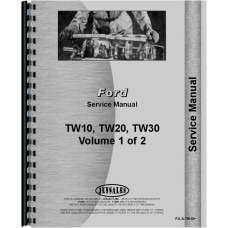 Image to represent Ford TW 10 Tractor Service Manual Ford TW 10 Tractor Service Manual