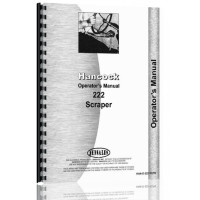 Hancock 222 Scraper Operators Manual Hancock 222 Scraper Operators Manual
