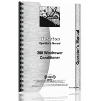 Hesston 280 Windrower Operators Manual Hesston 280 Windrower Operators Manual