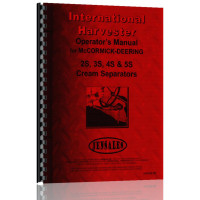 International Harvester 2-S Cream Separator Operators Manual International Harvester 2-S Cream Separator Operators Manual