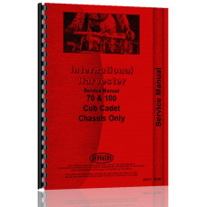 Image of International Harvester Cub Cadet 70 Lawn & Garden Tractor Service Manual