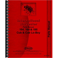 International Harvester Cub 154 Lo-Boy Tractor Parts Manual (1968-1974)