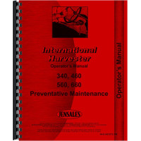 Farmall 340 Tractor Operators Manual