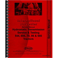 Farmall 656 Tractor Hydrostatic Transmission Service Manual