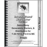 International Harvester Delco Remy Equipment Parts Manual International Harvester Delco Remy Equipment Parts Manual