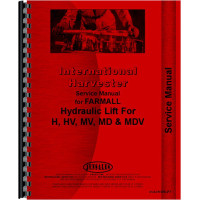 International Harvester M Tractor Hydraulic Lift-All Service Manual (All)