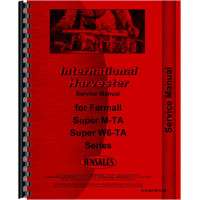Farmall Super WD6 Tractor Service Manual (Chassis Only)