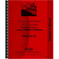 International Harvester Titan 10-20 Tractor Operators Manual