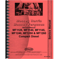 Massey Ferguson 1260 Tractor Service Manual (1992-1999)