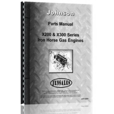 Image to represent Johnson X200, X300 Iron Horse Engine Parts Manual Johnson X200, X300 Iron Horse Engine Parts Manual