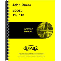 John Deere 110 Lawn & Garden Tractor Service Manual (SN# 100001-250000) (100001-250000) John Deere 110 Lawn & Garden Tractor Service Manual (SN# 100001-250000) (100001-250000)