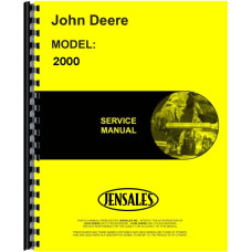 John Deere 2000 Tractor Service Manual (Series) John Deere 2000 Tractor Service Manual (Series)