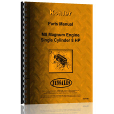 Image to represent Kohler M8 Lawn & Garden Tractor Engine Parts Manual Kohler M8 Lawn & Garden Tractor Engine Parts Manual