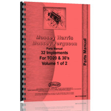 Image to represent Ferguson TE20 Implements Parts Manual Ferguson TE20 Implements Parts Manual