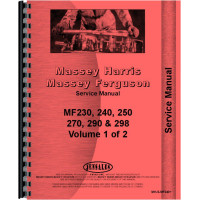Massey Ferguson 240 Tractor Service Manual (Up to 1986) Massey Ferguson 240 Tractor Service Manual (Up to 1986)