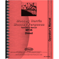 Massey Ferguson 35 Tractor Operators Manual (Diesel Only) Massey Ferguson 35 Tractor Operators Manual (Diesel Only)