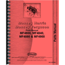 Image to represent Massey Ferguson 4840 Tractor Parts Manual (Chassis) Massey Ferguson 4840 Tractor Parts Manual (Chassis)