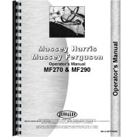 Massey Ferguson 290 Tractor Operators Manual Massey Ferguson 290 Tractor Operators Manual