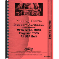 Massey Ferguson 35 Tractor Service Manual (1960-1965) (US Built) Massey Ferguson 35 Tractor Service Manual (1960-1965) (US Built)