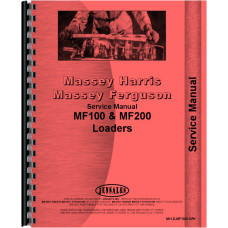 Image to represent Massey Ferguson 165 Loader Attachment 100 Service Manual Massey Ferguson 165 Loader Attachment 100 Service Manual