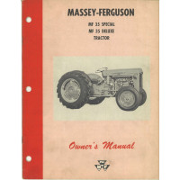 Massey Ferguson 35 Special Tractor Operator's Manual Massey Ferguson 35 Special Tractor Operator's Manual