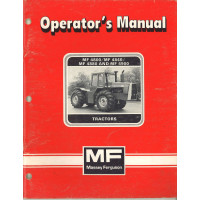Massey Ferguson 4800 Tractor Operator's Manual (NOS) Massey Ferguson 4800 Tractor Operator's Manual (NOS)